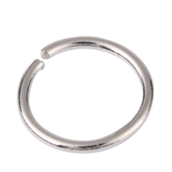 100 x Open Jump Rings sterling silver Plated Cooper 4mm 6mm 8mm 10mm or 12mm (You Pick Size) #CF83