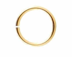 100 x Open Jump Rings 14k Gold Plated Cooper 4mm 6mm 8mm 10mm 12mm (You Pick Size) #CF84