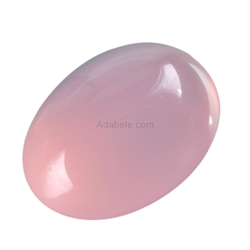 2pcs x Natural Pink Agate Translucent Oval Cabochon Arc Bottom Gemstone Cabochon 16x12mm or 0.63