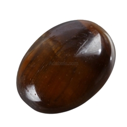 2pcs x Natural Tiger Eye Stone Oval Cabochon Flatback Semi-precious Gemstone Cabochon 20x15mm or 0.79"x0.6" GCN-C15