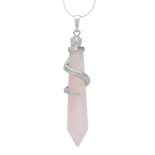 Rose Quartz Star Shaped Crystal Healing Necklace Silver or Gold Filled –  Catching Wildflowers