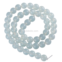Top Quality Synthetic Opal Gemstone Loose Round Beads 6mm Spacer Beads  15.5" (1 strand) GS13-6