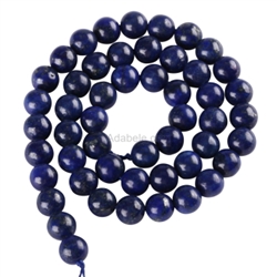 Top Quality Natural Lapis Lazuli Gemstone Loose Round Beads 10mm Spacer Beads  15.5