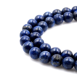 AAA Natural Lapis Lazuli Gemstone 6mm Round Loose Beads 15.5