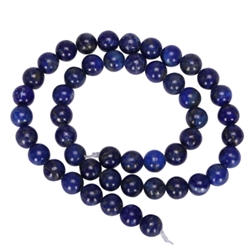 AAA Natural Lapis Lazuli Gemstone 8mm Round Loose Beads 15.5