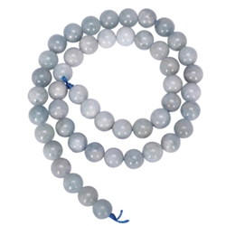 AAA Natural Aquamarine Gemstone 4mm Round Loose Beads 15.5