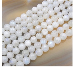 Top Quality Natural Moonstone Gemstone 10mm Round Loose Beads 15.5