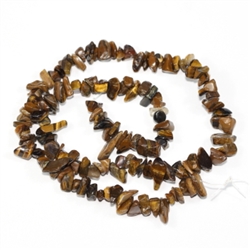 Top Quality Natural Tiger Eye Gemstones Smooth Chips Beads Free-form Loose Beads ~8x5mm beads  (1 strand, ~33") GZ1-7