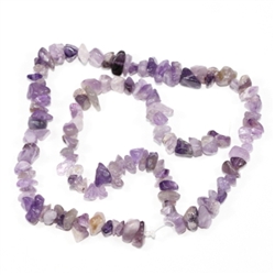 Top Quality Natural Amethyst Gemstones Smooth Chips Beads Free-form Loose Beads ~8x5mm beads  (1 strand, ~33") GZ1-8