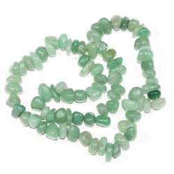 Top Quality Natural Green Aventurine Gemstones Round Chips Beads Free-form Loose Beads ~10x8mm beads  (1 strand, ~16