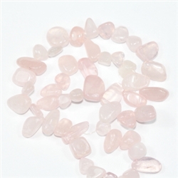 Top Quality Natural Rose Quartz Gemstones Smooth Teardrop Loose Beads Free-form ~18x10mm beads  (1 strand, ~16