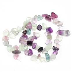 Top Quality Natural Purple Fluorite Gemstones Smooth Teardrop Loose Beads Free-form ~18x10mm beads  (1 strand, ~16") GZ6-15