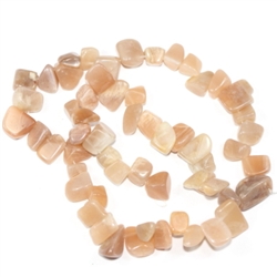 Top Quality Natural Sunstone Gemstones Smooth Teardrop Loose Beads Free-form ~18x10mm beads  (1 strand, ~16") GZ6-19