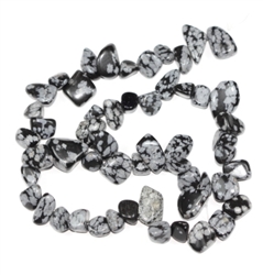 Top Quality Natural Snow Flake Obsidian Gemstones Smooth Teardrop Loose Beads Free-form ~18x10mm beads  (1 strand, ~16