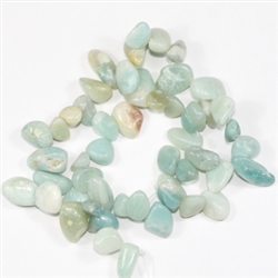 Top Quality Natural Amazonite Gemstones Smooth Teardrop Loose Beads Free-form ~18x10mm beads  (1 strand, ~16") GZ6-5