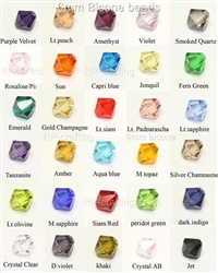 50pcs x Top Quality 10mm Austrian Bicone Crystal Beads | You Pick Color #ssb10-50