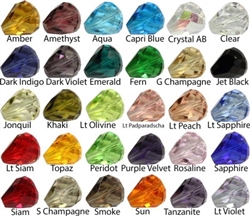 50pcs x Adabele Austrian Teardrop Crystal Glass Beads 10x8mm | You Pick Color #SST-10x8